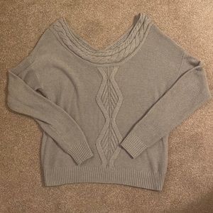 OFF THE SHOULDER ROXY SWEATER